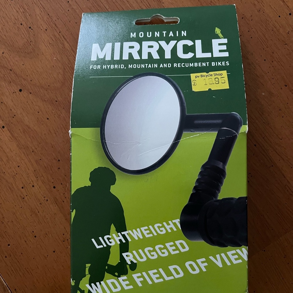 Mountain Bike Mirror - Black